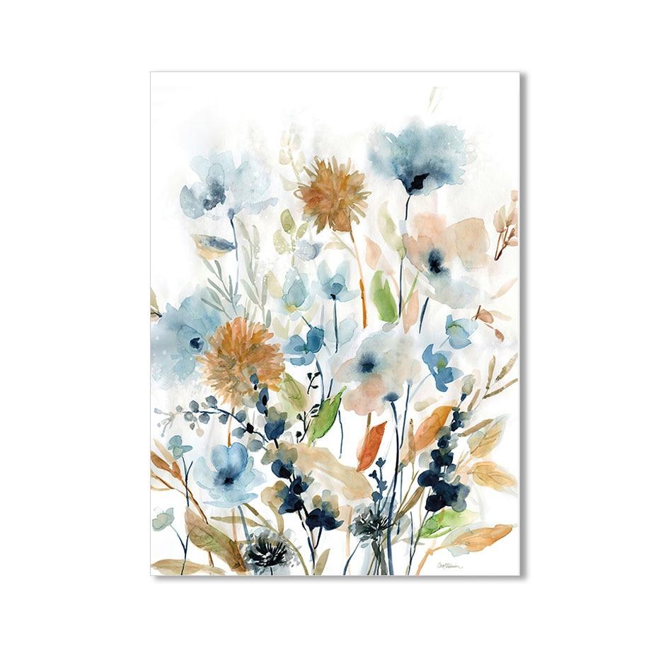 Adèle | Blumenleinwand