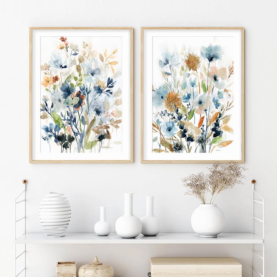 Adèle | Blumenleinwand