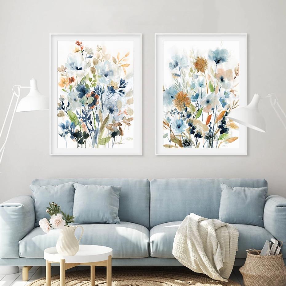 Adèle | Blumenleinwand