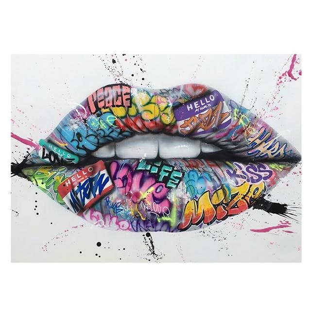 Capucine | Lippenleinwand