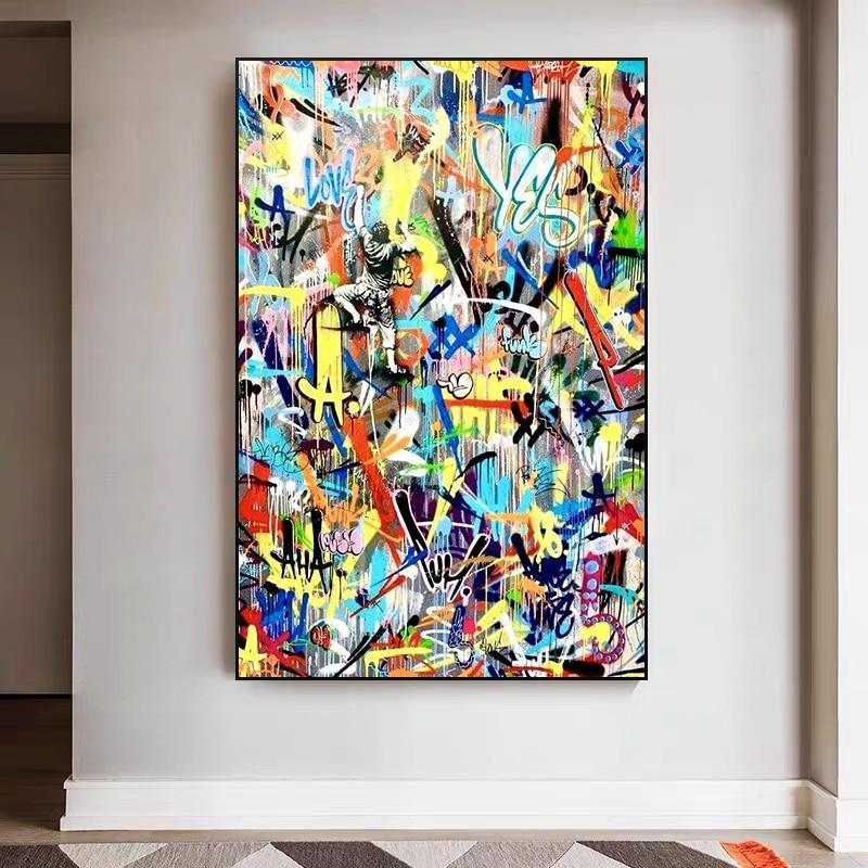 Lise | Street Art Graffiti Leinwand