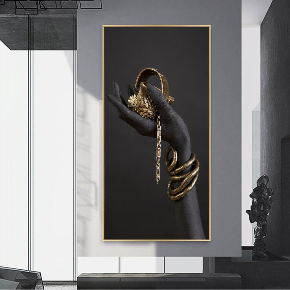 Inaya | Leinwand mit Hand