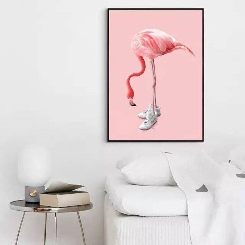 Lola | Flamingo Leinwand