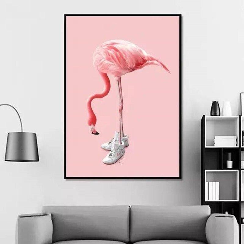 Lola | Flamingo Leinwand
