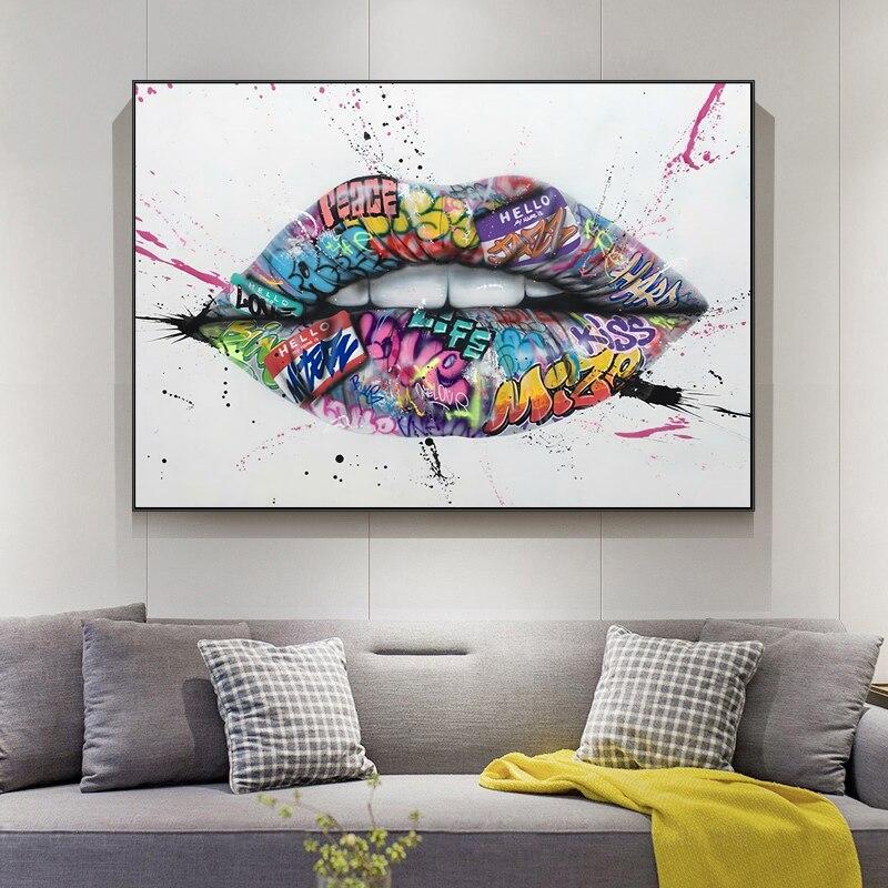Capucine | Lippenleinwand