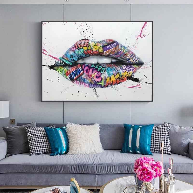 Capucine | Lippenleinwand