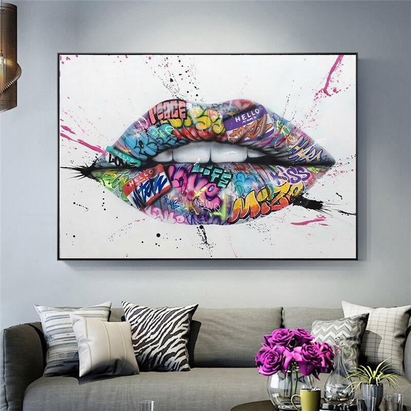 Capucine | Lippenleinwand