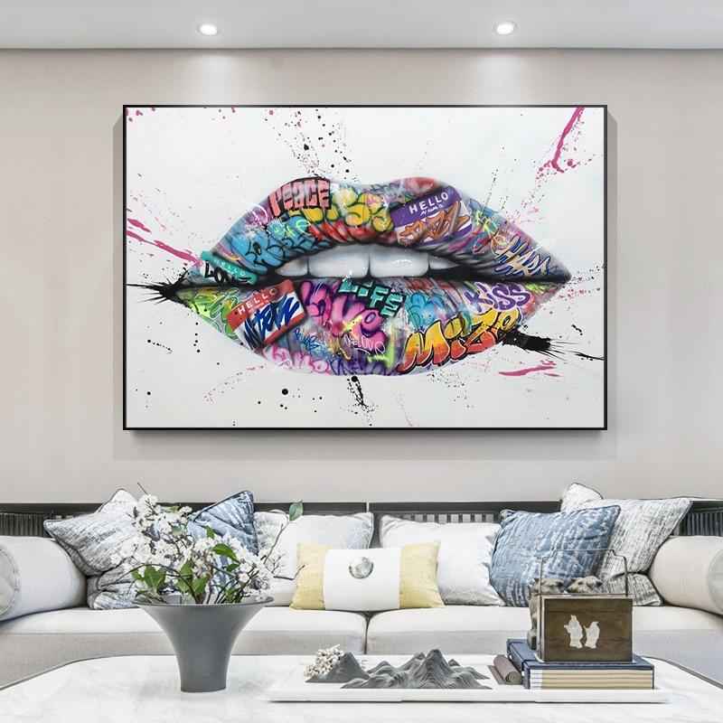 Capucine | Lippenleinwand